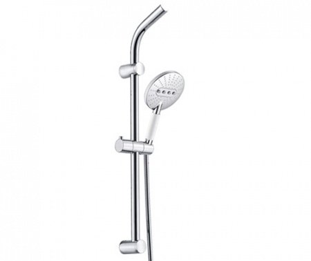 Душевая стойка WasserKRAFT A044 хром/белый