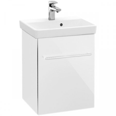 Тумба под раковину Villeroy&Boch Avento 45 подвесная Белая