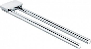 Полотенцедержатель Kludi Ambienta 5397705 двойной Хром