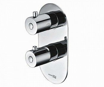 Термостат для душа WasserKraft Berkel 4833 Thermo хром