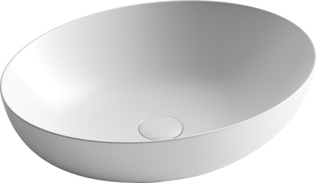 Раковина накладная 52см Ceramica Nova Element CN6017MW белый матовый