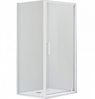 Душевой уголок Cezares Relax AHA-1 100х90 стекло прозрачное