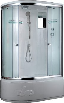 Душевая кабина Timo Lux T-7720 R P 120x85x220 профиль хром глянцевый, стекло прозрачное