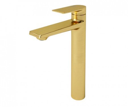 Смеситель для раковины WasserKraft Aisch 5503H золото матовое