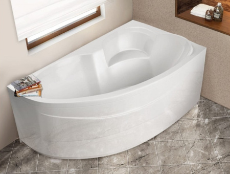 Ванна акриловая правосторонняя Эльба Relisan EcoPlus Гл000023039, 170х100