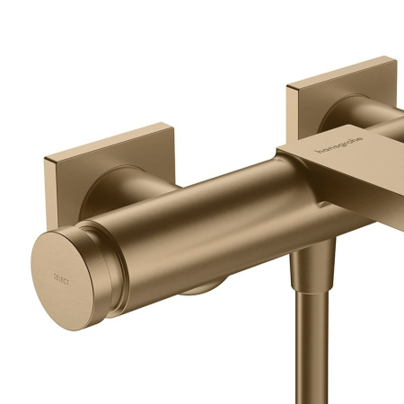 Смеситель для ванны Hansgrohe Tecturis E 73420140 бронза шлифованная