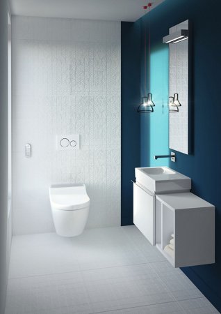 Унитаз Geberit AquaClean Tuma 146.294.FW.1 с электронной крышкой биде