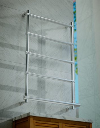 Полотенцесушитель электрический Margaroli Sole 542-5 5424705CRNB 840х570 хром