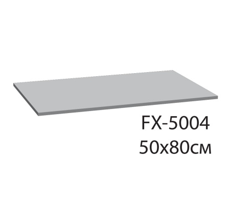Коврик для ванной Fixsen River 1-ый, FX-5004M, темно-синий, 50х80 см.