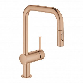 Смеситель для кухни Grohe Minta 32322DL2 теплый закат матовый