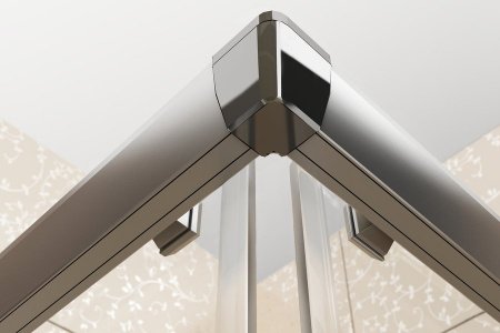 Душевой угол Ravak Blix BLCP4 90x90x190 профиль хром блестящий, стекло тонированное