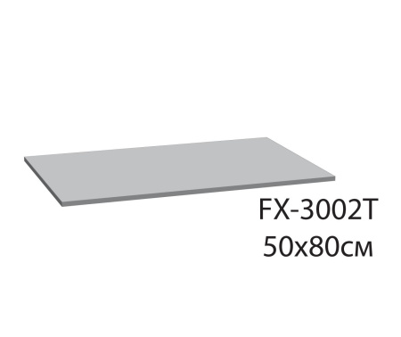 Коврик для ванной Fixsen Lido 1-ый, FX-3002T, бирюзовый, 50х80см