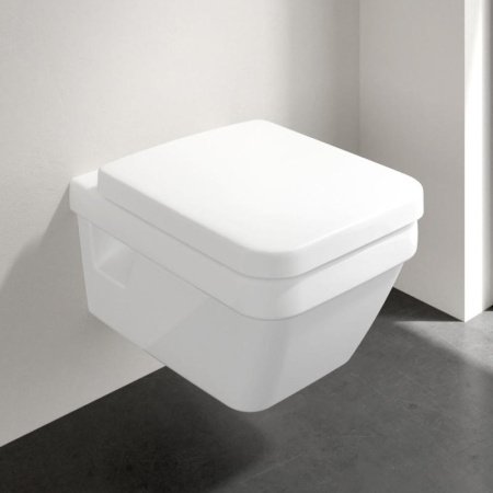 Унитаз подвесной безободковый Villeroy&Boch Architectura 5685HR01 с сиденьем микролифт