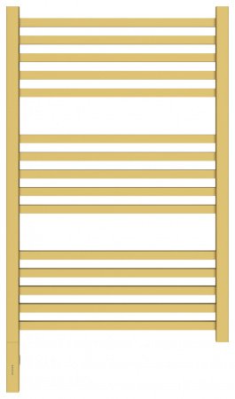 Полотенцесушитель электрический Сунержа Модус 3.0 80х50 золото матовое, левый ТЭН