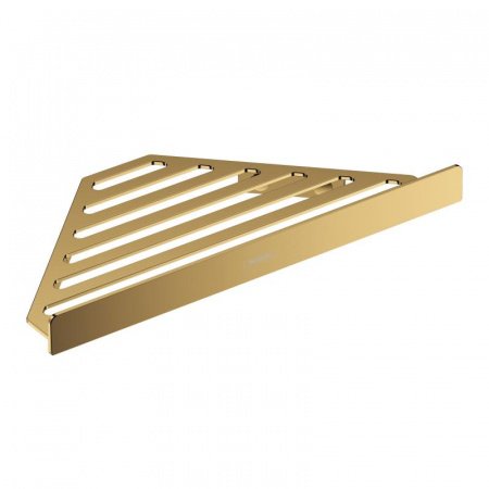 Полка угловая Hansgrohe AddStories 41741990 золото