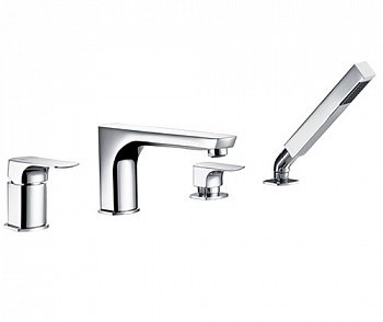 Смеситель для ванны с душем WasserKraft Salm 2755 хром