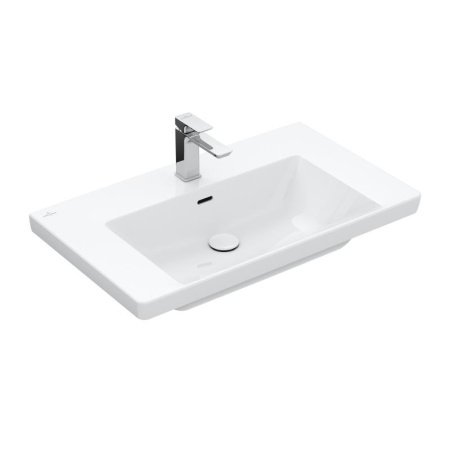 Раковина подвесная Villeroy & Boch Subway 3.0 80см 4A708001 белый