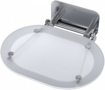 Сиденье для душа Ravak Ovo Chrome B8F00000 Clear Stainless