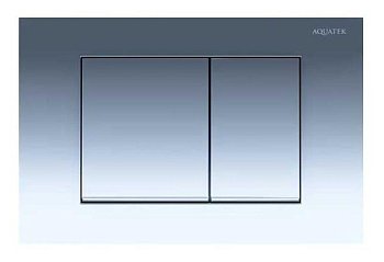 Кнопка смыва для унитазов Aquatek KDI-0000010 хром глянцевый