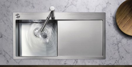 Смеситель для кухни Blanco Linee-S 517592 нержавеющая сталь