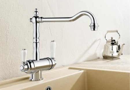 Смеситель для кухни Blanco Sora 524218 полированная латунь