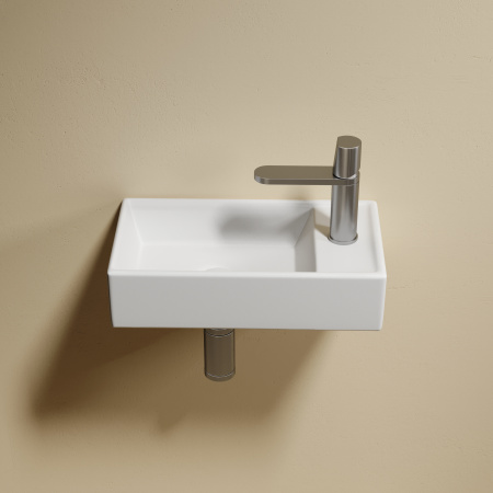 Раковина подвесная 40см Ceramica Nova Element CN6051LMW белый матовый