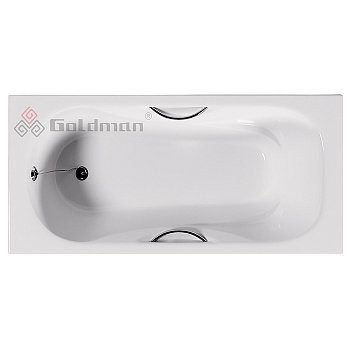 Чугунная ванна Goldman Donni 170х75