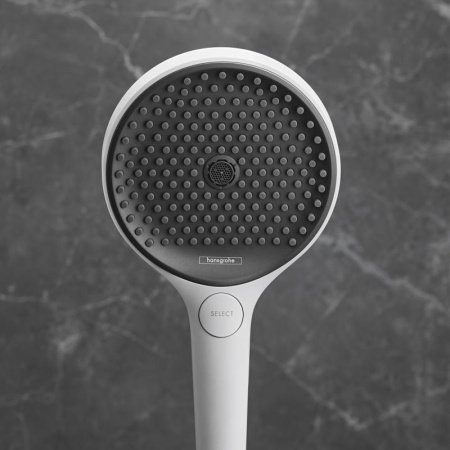 Душевая лейка Hansgrohe Rainfinity 130 3jet 26864700 белый матовый