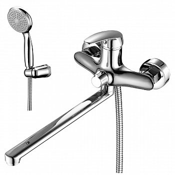 Смеситель для ванны с душем Lemark Linara LM0451C хром