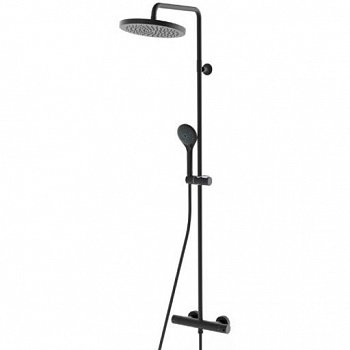 Душевая стойка Bossini Elios L10172.073 черный матовый