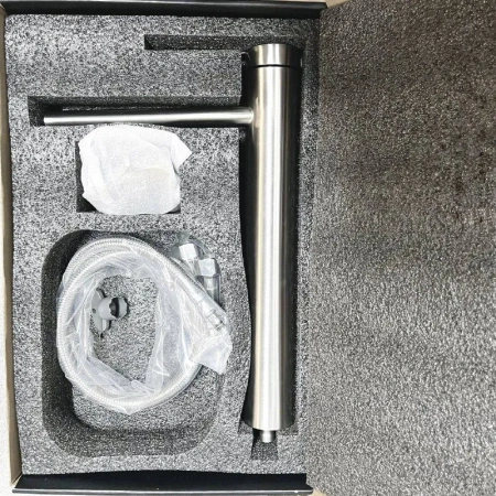 Смеситель для раковины BELZ B11813-1, сатин