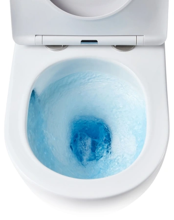 Унитаз подвесной безободковый GID Tr2133TF белый с сиденьем микролифт