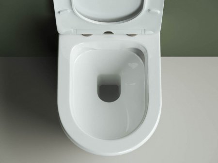 Унитаз подвесной Ceramica Nova Highlight CN1804 белый