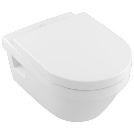 Унитаз подвесной безободковый Villeroy & Boch Architectura Pack 5684HR01 с сиденьем микролифт
