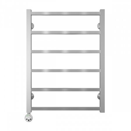 Полотенцесушитель электрический Terminus Контур П6 500x700, ТЭН HT-1 300W, левый/правый