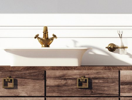 Стакан для зубных щеток Webert Ottocento AM500301 Хром