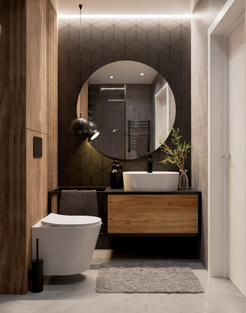 Унитаз подвесной безободковый AQUAme AQM2001 белый, с сиденьем микролифт