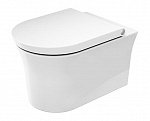 Унитаз подвесной безободковый Duravit White Tulip 2576092000 без сиденья