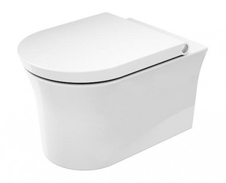 Унитаз подвесной безободковый Duravit White Tulip 2576092000 без сиденья