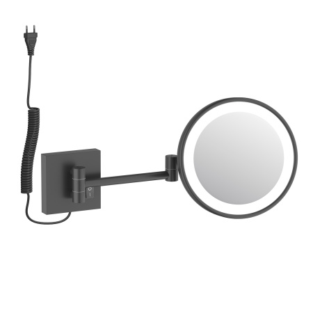 Косметическое зеркало с подсветкой Timo Luiro 18474/03 черный матовый