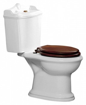 Унитаз Azzurra Jubilaeum JUB100/MB bianco lucido, выпуск в стену