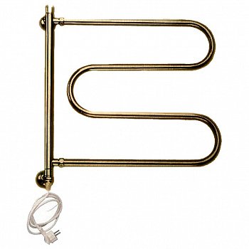 Полотенцесушитель электрический Margaroli Vento 500OBC 53х54.7см бронза