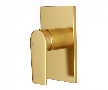 Смеситель для ванны с душем WasserKraft Aisch 5551 золото матовое