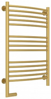 Полотенцесушитель электрический Сунержа Богема 2.0 80х50 золото матовое, подключение левое