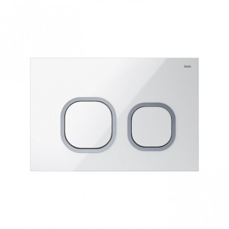 Кнопка смыва для унитаза IDDIS Uniglass UNG01WCi77 белый