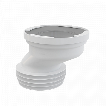 Выпускной патрубок для унитаза Alcaplast A991-40 гофровый белый