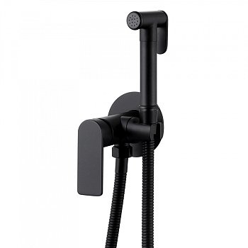 Гигиенический душ ABBER Weiss Insel AF8025B черный матовый