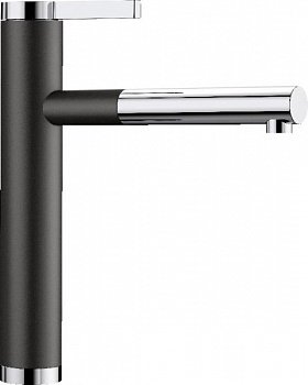 Смеситель для кухни Blanco Linee-S 526171 черный
