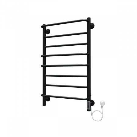 Полотенцесушитель электрический Terminus Евромикс П8 500x850, черный (RAL 9005 матовый)
