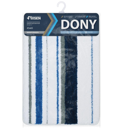 Коврик для ванной 1-ый Fixsen Dony (45х65см) FX-5011C